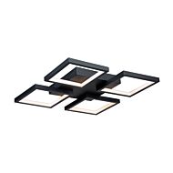 Artcraft Graymar LED Ceiling Light in Black