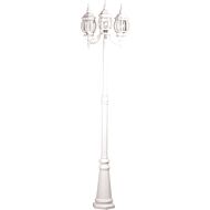 Artcraft Classico 3 Light Outdoor Post Light in White