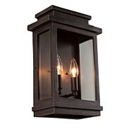 Artcraft Freemont 2 Light Outdoor Wall Light in Oil Rubbed Bronze