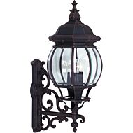 Artcraft Classico 4 Light Outdoor Wall Light in Rust