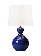 Antonina One Light Table Lamp in Blue Celadon by Visual Comfort Studio