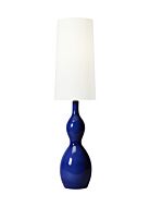 Antonina One Light Floor Lamp in Blue Celadon by Visual Comfort Studio