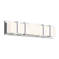 Kuzco Alberni LED Bathroom Vanity Light in Chrome