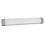 Algiers LED Vanity in Satin Nickel