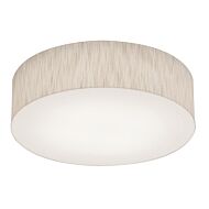 Anton LED Flush Mount in Jute by AFX Lighting