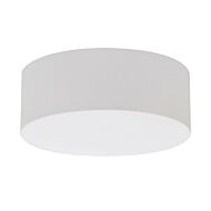 Anton LED Flush Mount in Linen White by AFX Lighting