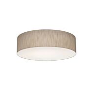 Anton Three Light Flush Mount in Jute by AFX Lighting