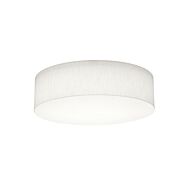 Anton Three Light Flush Mount in Linen White by AFX Lighting