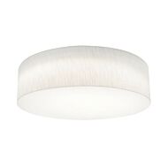 Anton Three Light Flush Mount in Linen White by AFX Lighting