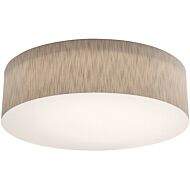 Anton Four Light Flush Mount in Jute by AFX Lighting