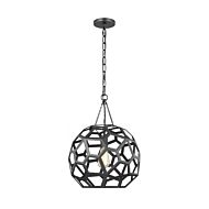 Feccetta Pendant Light in Midnight Black by Alexa Hampton