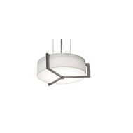 Apex 2-Light Pendant in Satin Nickel