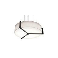 Apex 3-Light Pendant in Satin Nickel