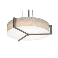 Apex 3-Light Pendant in Satin Nickel