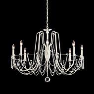 Esmery Eight Light Chandelier in Aurelia by Schonbek