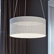 Ash LED Pendant in White by AFX Lighting