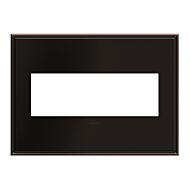 LeGrand adorne Oil Rubbed Bronze 3 Opening Wall Plate