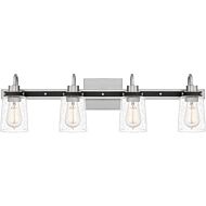 Axel 4-Light Bathroom Vanity Light in Brushed Nickel