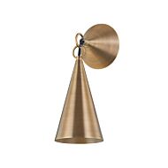 Midvale One Light Wall Sconce in Patina Brass by Troy Lighting