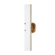 Titus LED Wall Sconce in Patina Brass by Troy Lighting