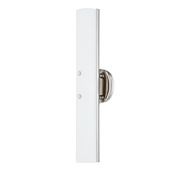 Titus LED Wall Sconce in Polished Nickel by Troy Lighting