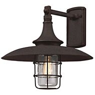 Troy Allegheny 16 Inch Outdoor Wall Light in Centennial Rust