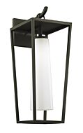 Mission Beach One Light Wall Lantern in Textured Black by Troy Lighting