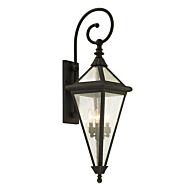 Troy Geneva 4 Light 38 Inch Outdoor Wall Light in Vintage Bronze