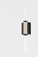 Cruiz Two Light Wall Sconce in Soft Black by Troy Lighting