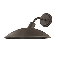 Otis One Light Outdoor Wall Sconce in Textured Bronze by Troy Lighting