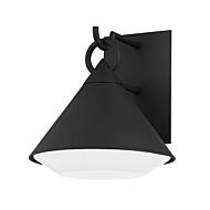 Catalina One Light Outdoor Wall Sconce in Textured Black by Troy Lighting