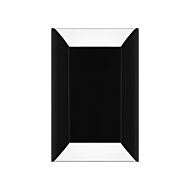 Becklow 2-Light Outdoor Wall Lantern in Matte Black