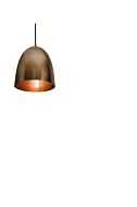 Brooklyn One Light Pendant in Antique Brass by AFX Lighting