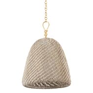 Reina 1-Light Pendant in Gold Leaf