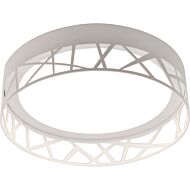 Boon LED Flush Mount in White by AFX Lighting