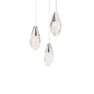 Martini LED Pendant in Polished Nickel by Schonbek Beyond