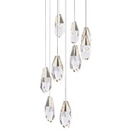 Martini LED Pendant in Polished Nickel by Schonbek Beyond