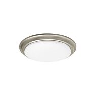 Baron LED Flush Mount in Satin Nickel by AFX Lighting