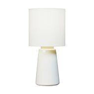 Vessel 1-Light Table Lamp in New White