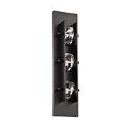 Strata LED Outdoor Wall Sconce in Black by Schonbek Beyond