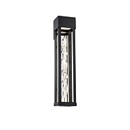 Polar LED Outdoor Wall Sconce in Black by Schonbek Beyond