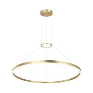 O'Hara LED Chandelier in Brushed Gold by Matteo Lighting