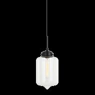 Matteo Irresistible Organic Charm 1 Light Pendant Light In Clear