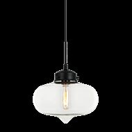 Matteo Irresistible Organic Charm 1 Light Pendant Light In Clear