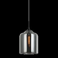 Matteo Irresistible Organic Charm 1 Light Pendant Light In Smoke