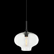 Matteo Irresistible Organic Charm 1 Light Pendant Light In Clear