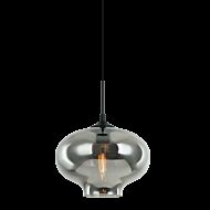 Matteo Irresistible Organic Charm 1 Light Pendant Light In Smoke