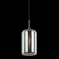 Matteo Irresistible Organic Charm 1 Light Pendant Light In Smoke