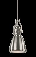 Matteo Cresswell Series 1 Light Pendant Light In Brushed Nickel