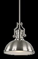 Matteo Cresswell Series 1 Light Pendant Light In Brushed Nickel